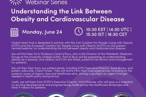 Webinár 24.6. o 16:30 na tému - Pochopenie súvislostí medzi obezitou a kardiovaskulárnymi ochoreniami 